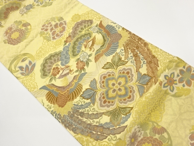 JAPANESE FUKURO OBI / WOVEN PHOENIX